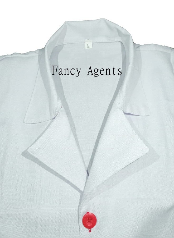 Fancy Agents nurse dress for girls| Kid Nurse Dress Set with headgear, hairband, Stethoscope, Injection, mask -for Role Play, School Events, and Fancy Dress Competitions - Image 2